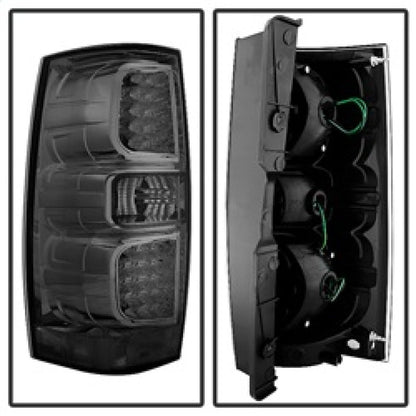 SPYDER Xtune Chevy Suburban/GMC Yukon/Yukon Denali 07-14 LED Tail Lights Smoked ALT-JH-CSUB07-LED-G2-SM 9033933