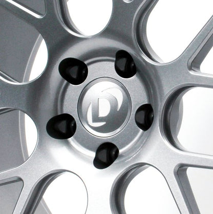 Forgeline SE1 Performance Wheel Set - 2015-2020 BMW M3/M4 Front: 20 x 9.5 - Rear: 20 x 10.5 - Silver - Dinan Center Cap - F80/F82/F83
