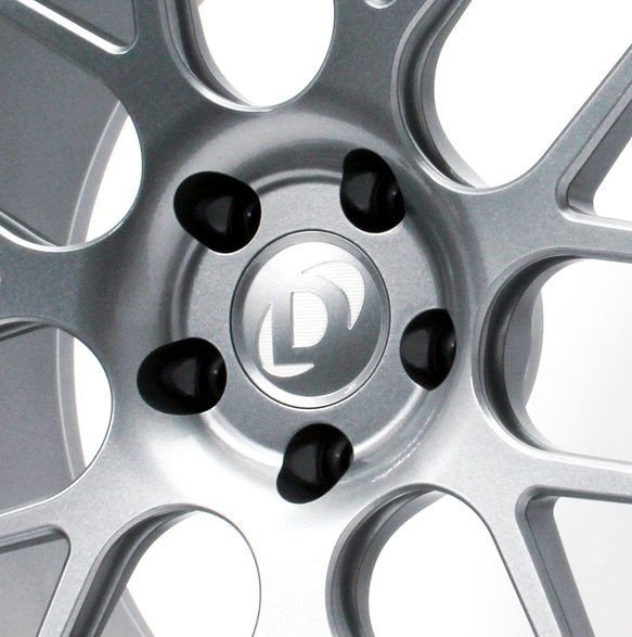 Forgeline SE1 Performance Wheel Set - 2008-2013 BMW M3 Front: 19 x 9 - Rear: 19 x 10 - Silver - Dinan Center Cap - E90/E92/E93