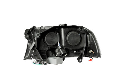Anzo 1997-2004 Dodge Dakota Crystal Headlights Black 1pc