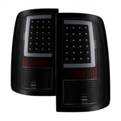 SPYDER xTune 13-18 Dodge Ram 1500 (LED Model Only) LED Tail Lights - Blk Smk (ALT-ON-DRAM13V2-LBLED-BSM) 9041020