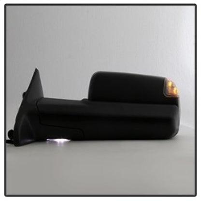 SPYDER Xtune Dodge Ram 1500 09-12 Extendable Heated Adjust Mirror Black HoUSing Left MIR-DRAM09S-PWH-L 9935596