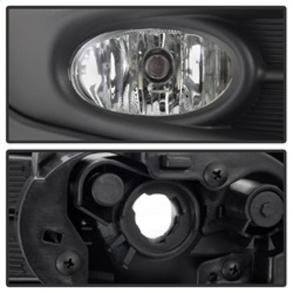 Spyder 17-18 Honda CRV OEM Fog Lights w/Switch & Cover - Clear (FL-HCRV2017-T-C) 5084903