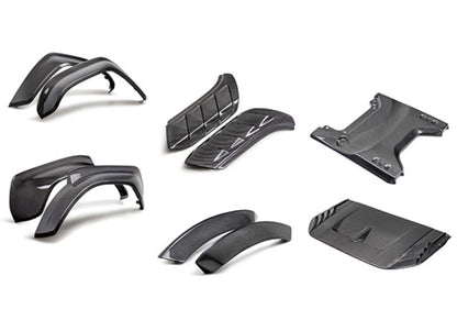 Ford Racing 22-24 Ford Racing 22-24 Ford Bronco Raptor Carbon Fiber Appearance Kit - Gloss M-16600K-BG