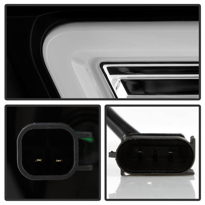 Spyder Dodge Durango 11-13 Halogen Model Only Projector Headlights - Chrome PRO-YD-DDU11SI-C 5088277