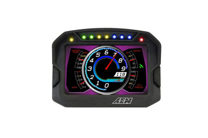 AEM CD-5LG Carbon Logging Digital Dash Display w/ Internal 10Hz GPS & Antenna