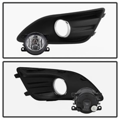 Spyder Ford C-Max 2013-2015 OEM Fog Light W/Universal Switch- Clear FL-FCMAX2013-C 5080332