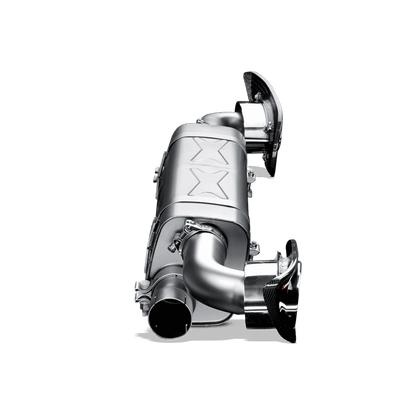 Akrapovic 10-13 Porsche 911 Turbo / Turbo S (997 FL) Slip-On Line (Titanium) w/ Titanium Tips S-PO997TFLH