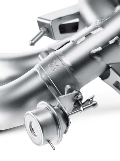 Akrapovic 10-14 AMG SLS Coupe/Roadster Evolution Line Cat Back (Titanium) w/ Carbon Tips S-MESLSAMG/1