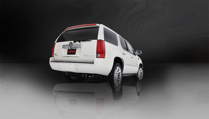 Corsa 11-14 GMC Yukon 6.2L V8 3in Cat-Back Single Side w Twin 4in Black Pro-Series Tips 14882BLK