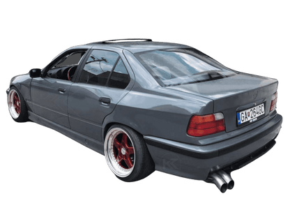 E36 Sedan Complete Over Fender Set - With Door Handle Cut-Outs (1990-1999)