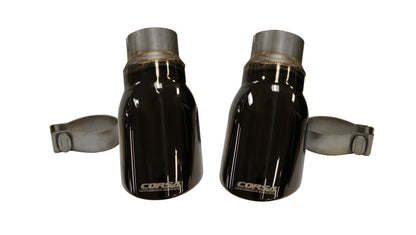 Corsa Performance 15-17 Dodge Charger R/T Pursuit Valance 2.5 Inlet/4 Outlet Exhaust Tip