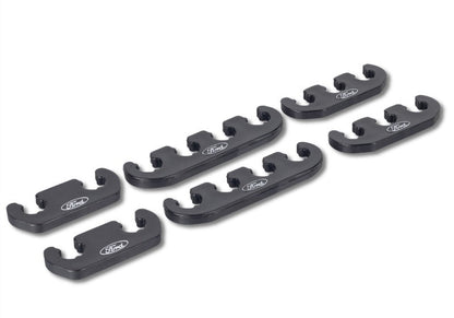 Ford Racing Wire Dividers 4 to 3 to 2 - Black w/ White Ford Logo 302-641
