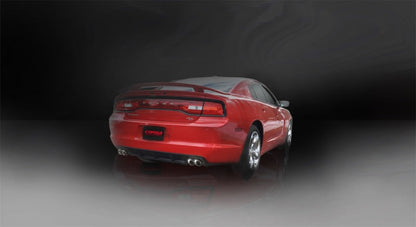 Corsa Performance 11-13 Dodge Charger R/T 5.7L V8 Polished Sport Cat-Back Exhaust