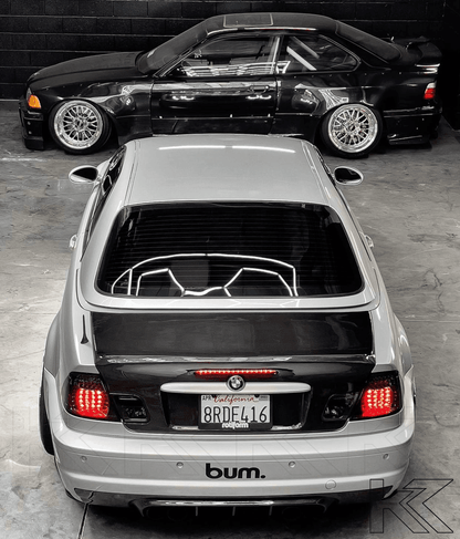 E46 Convertible Clear/Smoked LED Tail Lights (1999-2003)