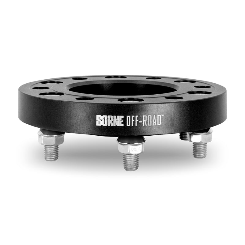 Borne Off-Road Wheel Spacers - 6x139.7 - 78.1 - 50mm - M14x1.5 - Black BNWS-005-500BK