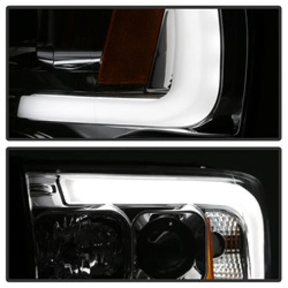 Spyder Dodge Ram 1500 02-05 V2 Projector Headlights - Light Bar DRL - Chrome PRO-YD-DR02V2-LB-C 5084613