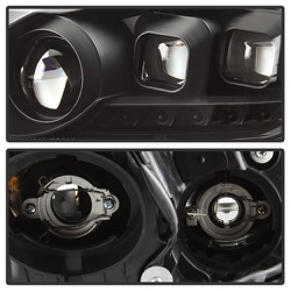 SPYDER xTune Infiniti G37 Coupe (non-AFS) 08-15 Projector Headlights - Black PRO-JH-IG3708-2D-LB-BK 9039331