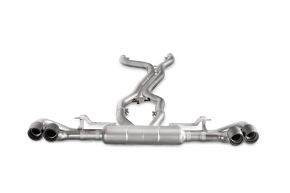 Akrapovic 15-17 Porsche Cayenne GTS (958 FL) Evolution Link Pipe Set (Titanium) E-PO/T/3