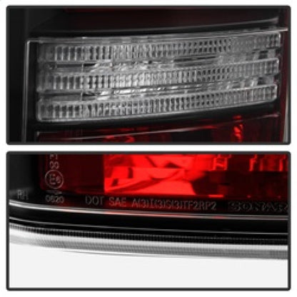 Spyder Land Rover Discovery 3 LR3 05-09 Light Bar LED Tail Lights Black ALT-YD-LRD05-LED-BK 5080813