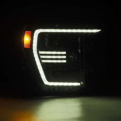AlphaRex 21-22 Ford F150 PRO-Series Projector headlights Alpha-Black w/Activ Light/Seq Signal 880294 *Discontinued