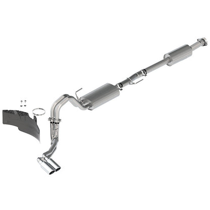 Ford Racing 21-22 F-150 2.7L/3.5L/5.0L Side Exit Touring Exhaust - Chrome Tips M-5200-FTCS