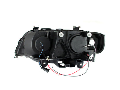 Anzo 2000-2003 BMW X5 Projector Headlights w/ Halo Black