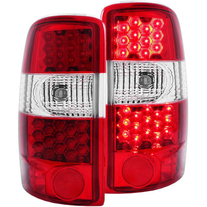 Anzo 2000-2006 Chevrolet Suburban LED Taillights Red/Clear