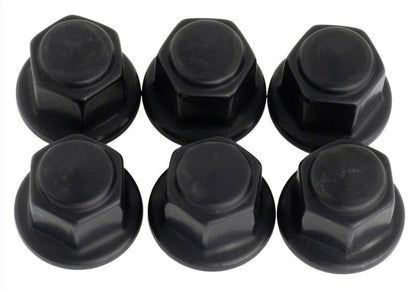 Ford Racing M12 x 1.5 Black Lug Nut - Set of 6 M-1012-BR