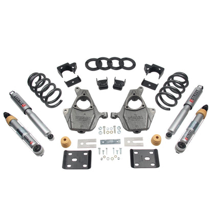 Belltech Lowering Kits 16.5-17 Chevy Silverado Crew Cab 2WD 3-4F / 7R