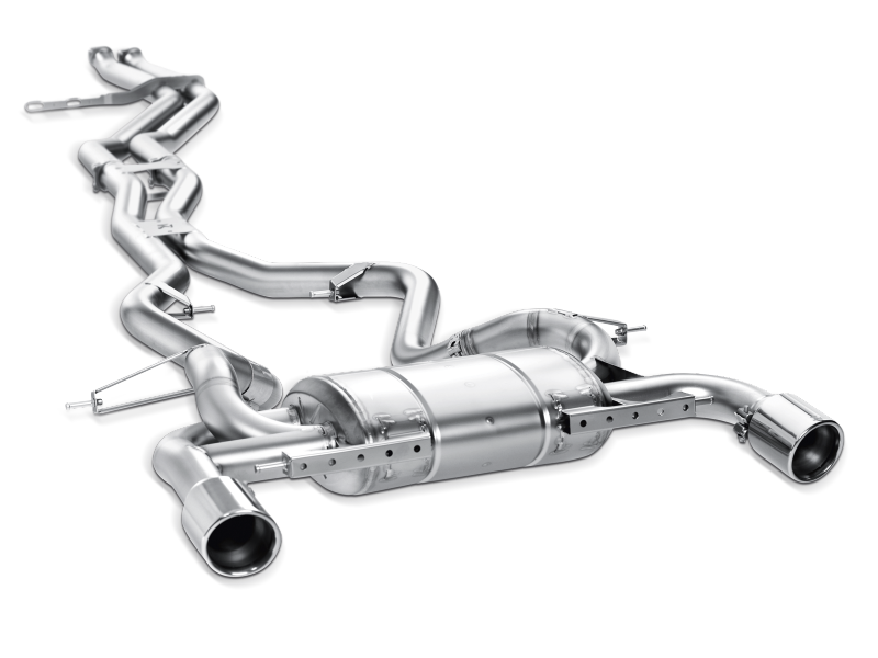 Akrapovic 07-12 BMW 335i (E90 E91) Evolution Line Cat Back (Titanium) w/ Titanium Tips S-BME90/91/335