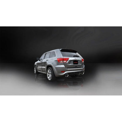 Corsa 12-14 Jeep Grand Cherokee 6.4L V8 Polished Sport Cat-Back Exhaust
