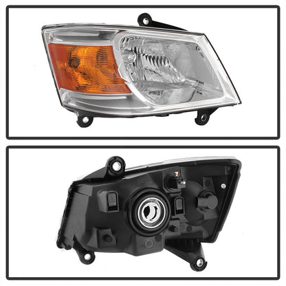 SPYDER xTune Dodge Grand Caravan 08-10 Passenger Side Headlight -OEM Right HD-JH-DGC08-OE-R 9035197