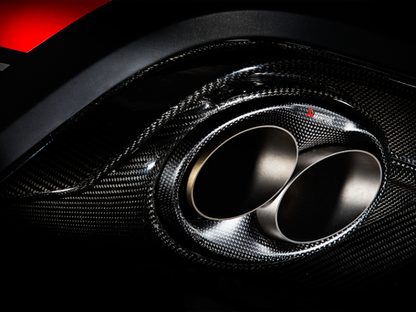 Akrapovic 14-17 Audi RS6 Avant (C7) Evolution Line Cat Back (Titanium) w/ Carbon Tips S-AU/TI/3H