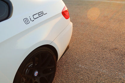BMW Carbon Fiber Rear Bumper Extensions Horizontal