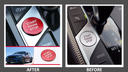 BMW G-Series Red Push Start Button