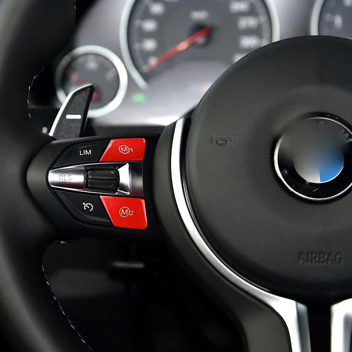 BMW F-Series Red M1 & M2 Buttons
