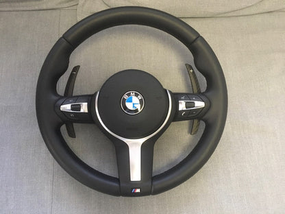 BMW F-Series Carbon Fiber Paddle Shifters for BMW 3 series, 4 Series, M2 M3, M4, M5 (Wet) Gloss