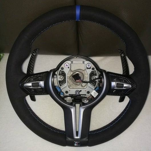 BMW F-Series Carbon Fiber Paddle Shifters for BMW 3 series, 4 Series, M2 M3, M4, M5 (Matte) Dry