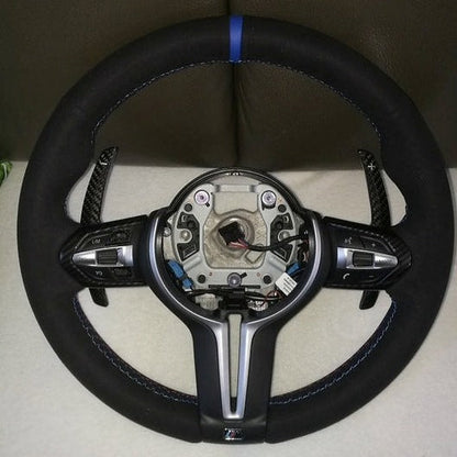 BMW F-Series Carbon Fiber Paddle Shifters for BMW 3 series, 4 Series, M2 M3, M4, M5 (Matte) Dry