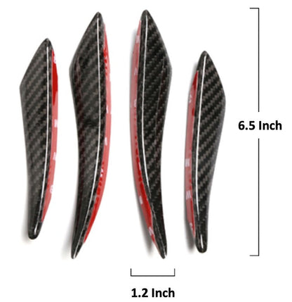 BMW Carbon Fiber Front Bumper Canards (Fins)