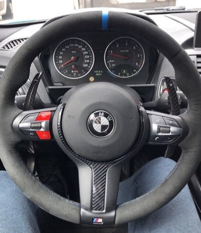 BMW F-Series Carbon Fiber Paddle Shifters for BMW 3 series, 4 Series, M2 M3, M4, M5 (Matte) Dry