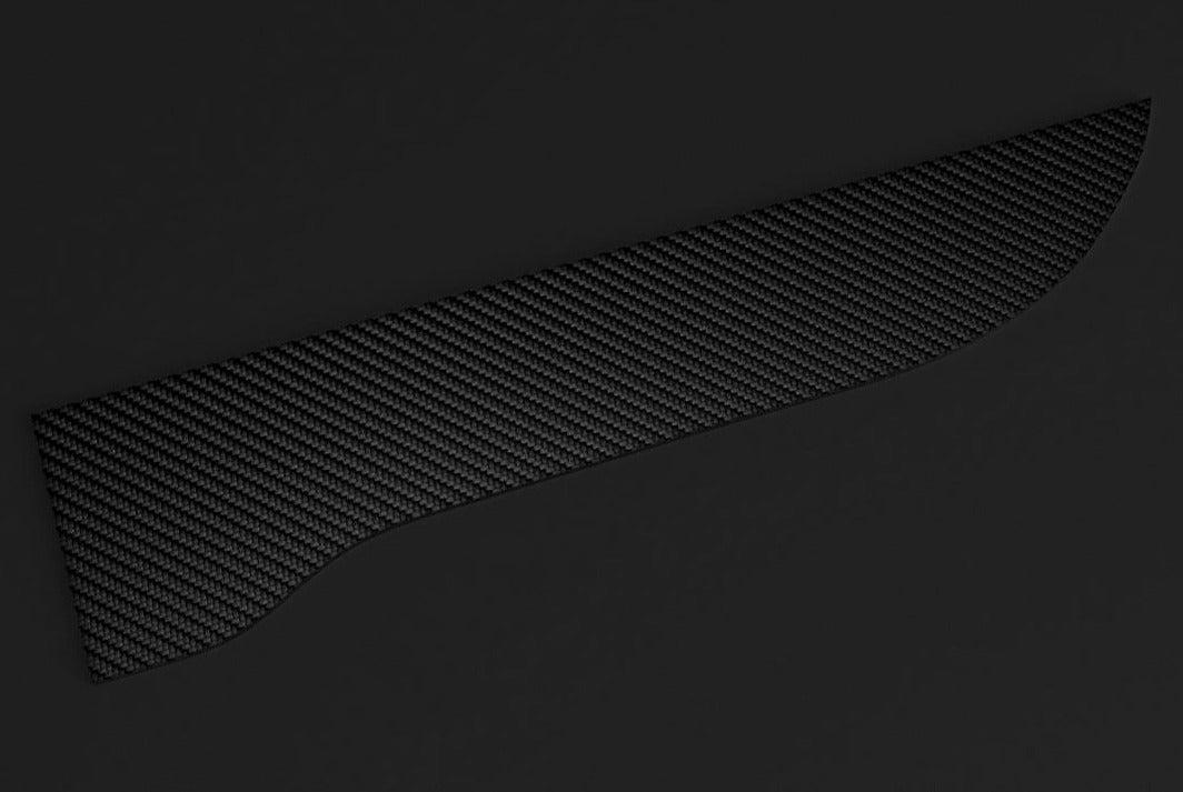 BMW Carbon Fiber Rear Bumper Splitter Extensions Horizontal V2