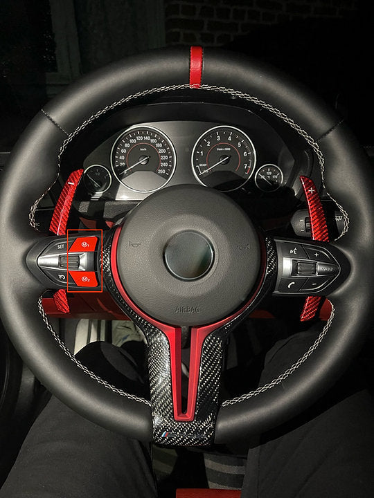 BMW F-Series Red M1 & M2 Buttons