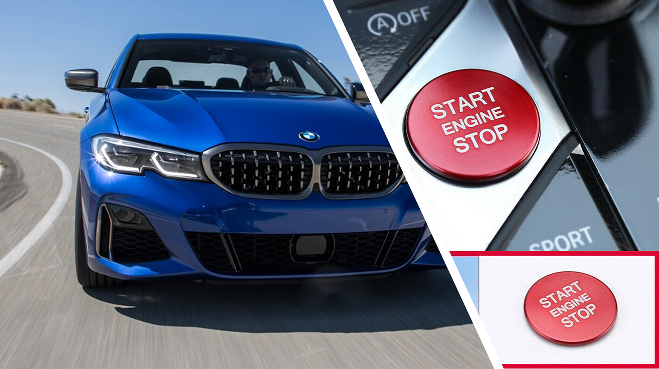 BMW G-Series Red Push Start Button