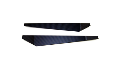 BMW Carbon Fiber Rear Bumper Extensions Horizontal