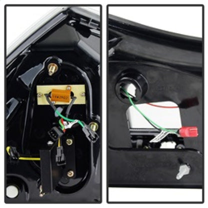 Spyder Lexus RX330/RX350 04-09 LED Tail Lights Black ALT-YD-LRX04-LED-BK 5080837