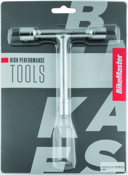 BikeMaster T-Handle 3-Way Socket - 8mm/10mm/12mm 150330