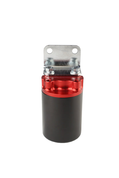 Aeromotive 100 Micron, Red/Black Canister Fuel Filter