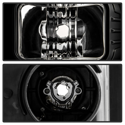 SPYDER 19-22 Dodge Ram 2500 (Halogen Only) Projector Headlights - Black PRO-YD-DR19HDHALSI-SEQ-BK 5088611